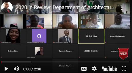 Review in 2020: Department of Architecture